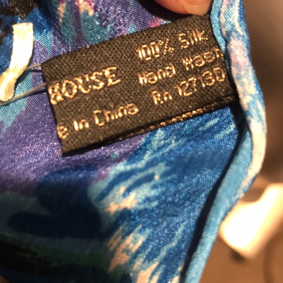 Monet Water Lilies Silk Scarf - Picture 7 of 8